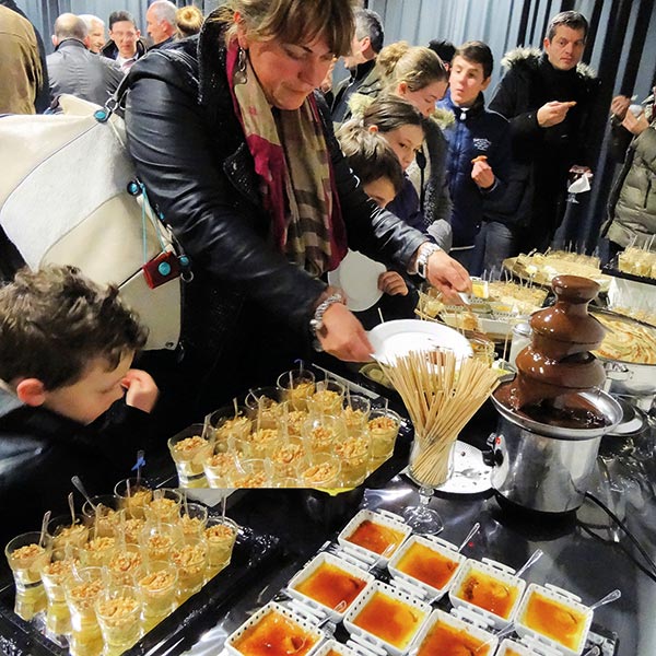 Buffet de desserts sucrés